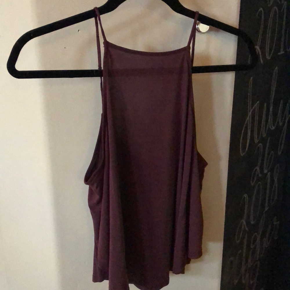 Purple, Urban Outfitters low back tank top